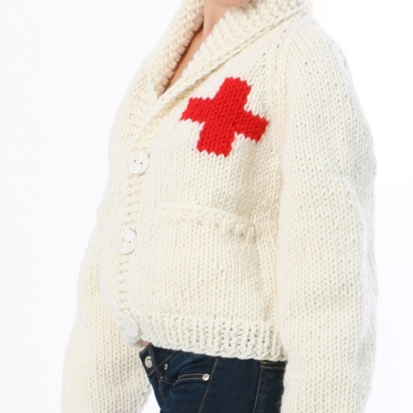 Gogo Sweaters Snow Babe Cardigan Cream 